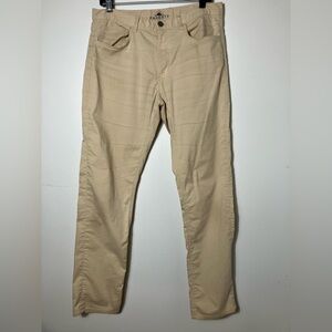 faherty Pants Men’s 32/32 Tan Staight Leg Preppy Flaw:‎ Few Spots
